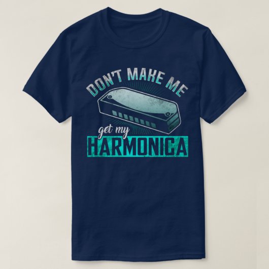 Harmonica7 T-shirt (Design voorkant)