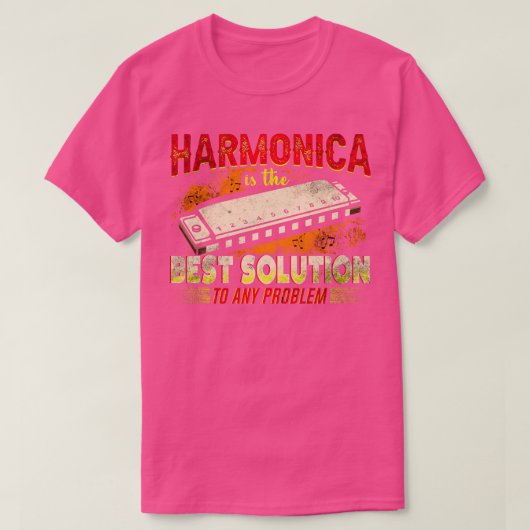 Harmonica 18 t-shirt (Design voorkant)