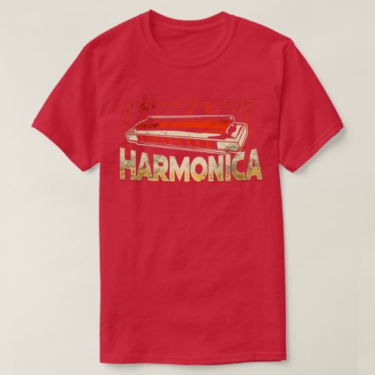 Harmonica 9 t-shirt (Design voorkant)