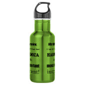 Harmonica belangrijkste instrument waterfles  (Voorkant)