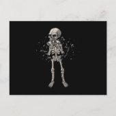 Harmonica Blues Skull Instrument Acoustic Gift Briefkaart (Voorkant)