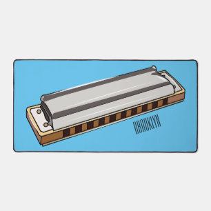 Harmonica cartoon illustratie bureaumat