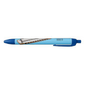 Harmonica cartoon illustratie zwarte inkt pen (Bodem)