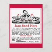 Harmonica en Briefkaart (Voorkant)