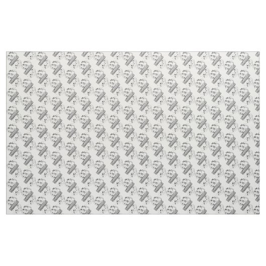 Harmonica Fabric Stof (Yard (91,4 cm))