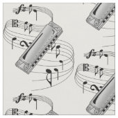 Harmonica Fabric Stof (Close Up)