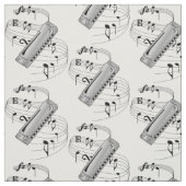 Harmonica Fabric Stof (Swatch)