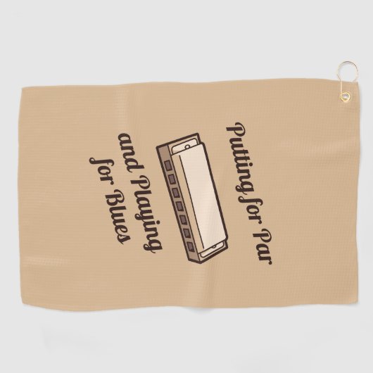 Harmonica Golfhanddoek (Horizontaal)