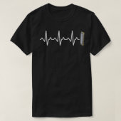 Harmonica Heartbeat  T-shirt (Design voorkant)