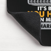 Harmonica Instrument Blues Acoustic Music Gift Muismat (Hoek)