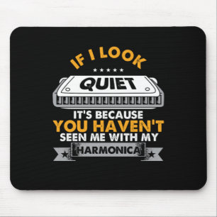 Harmonica Instrument Blues Acoustic Music Gift Muismat