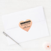 Harmonica is niet alles Sticker (Envelop)