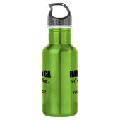 Harmonica is niet alles waterfles  (Achterkant)