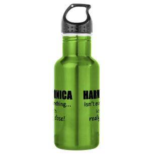 Harmonica is niet alles waterfles