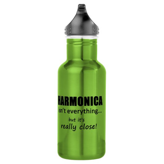 Harmonica is niet alles waterfles  (Rechts)