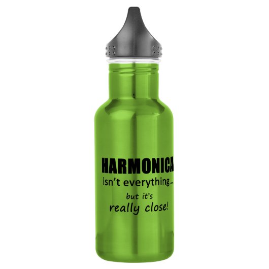 Harmonica is niet alles waterfles  (Links)