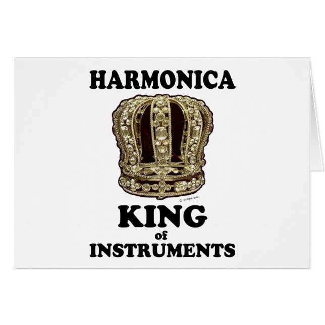 Harmonica King of Instruments (Voorkant Horizontaal)