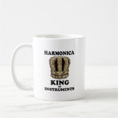Harmonica King of Instruments Koffiemok (Links)