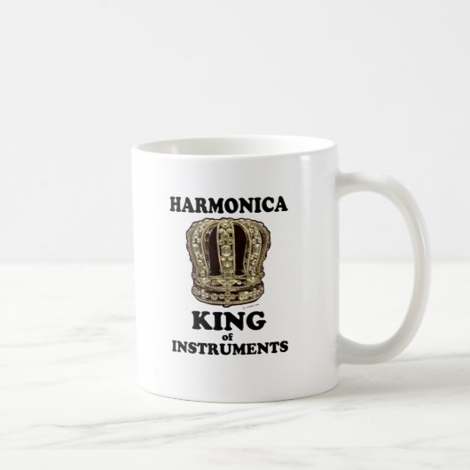 Harmonica King of Instruments Koffiemok (Rechts)