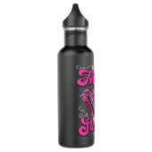 Harmonica Lover Echte meisjes spelen Styrian mondh Waterfles (Links)