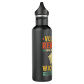 Harmonica Lover Styrian Harmonica Pensionist Retro Waterfles (Links)