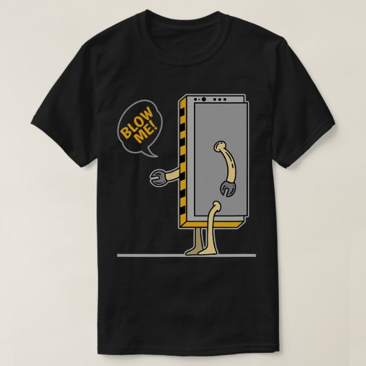 Harmonica Lover Wordplay Harmonisten Blow me Harm T-shirt (Design voorkant)