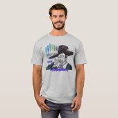 harmonica-man t-shirt (Voorkant volledig)