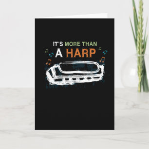 Harmonica meer dan een Harp Instrument Kaart