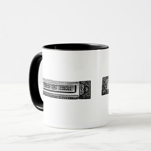 Harmonica Mok (Voorkant links)