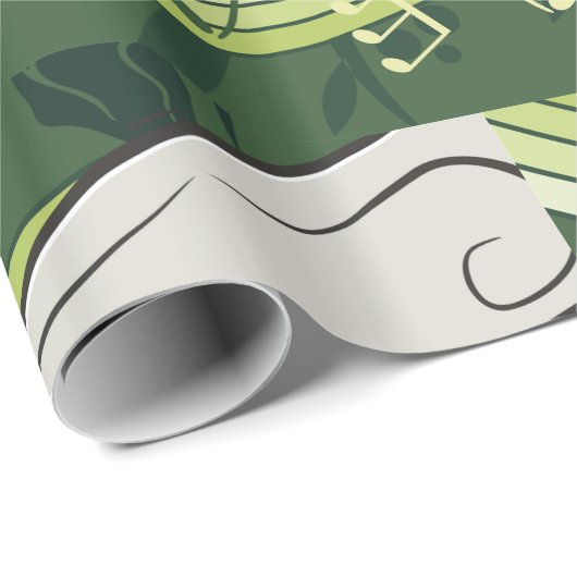 Harmonica Music Cadeaupapier (Rol Hoek)