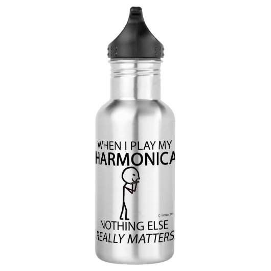 Harmonica Niets anders telt Waterfles (Rechts)