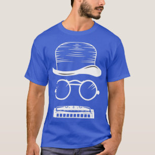 Harmonica Pet Music Instrument Blues T-shirt