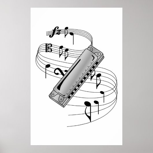 Harmonica Poster (Voorkant)