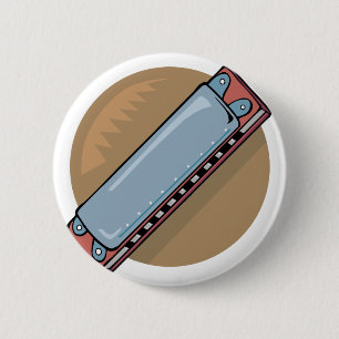 harmonica ronde button 5,7 cm