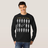 Harmonica Same is Lame Tee Shirt - Blow Away Verve (Voorkant volledig)