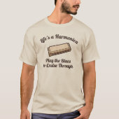 Harmonica T-Shirt (Voorkant)