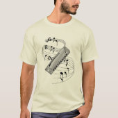 Harmonica T-shirt (Voorkant)