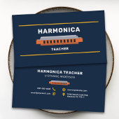 Harmonica Teacher Visitekaartje