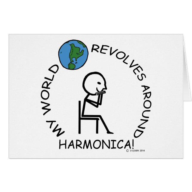 Harmonica - World Revolves (Voorkant Horizontaal)