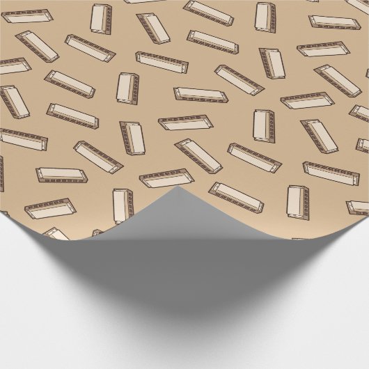 harmonicapatroon cadeaupapier (Hoek)