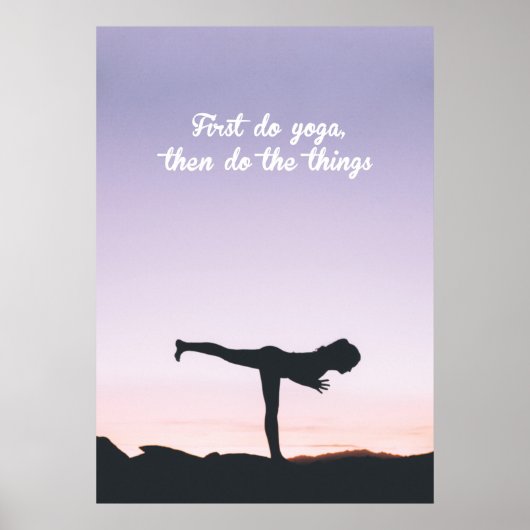 Harmonie door Beweging Poster (Voorkant)