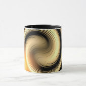 Harmonie en ontspanning Golden Relief mok (Midden)