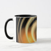 Harmonie en ontspanning Golden Relief mok (Links)