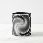 Harmonie en ontspanning Silver Relief mok (Midden)