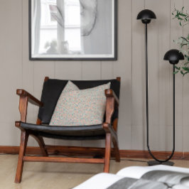 Harmonie hedendaagse vlinderpatroon wit kussen