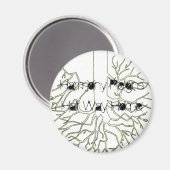 Harmonie heerst, halfweg thuismagneten magneet (Voorkant / Achterkant)