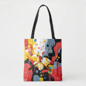 Harmonie in Beweging Tote Bag (Voorkant)