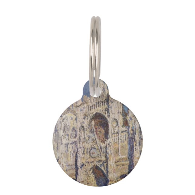 Harmonie in Blau en Gold Claude Monet Huisdierpenning (Voorkant)