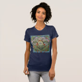 Harmonie in bloei t-shirt (Voorkant volledig)