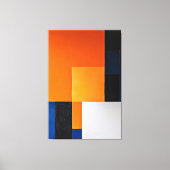 Harmonie in Blokken Canvas Afdruk (Voorkant)